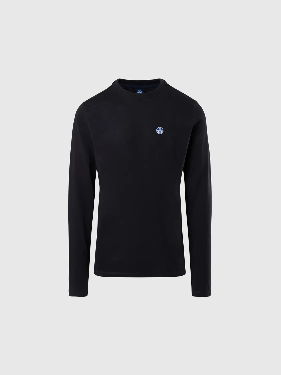 North Sails t-shirt manches longues patch logo homme