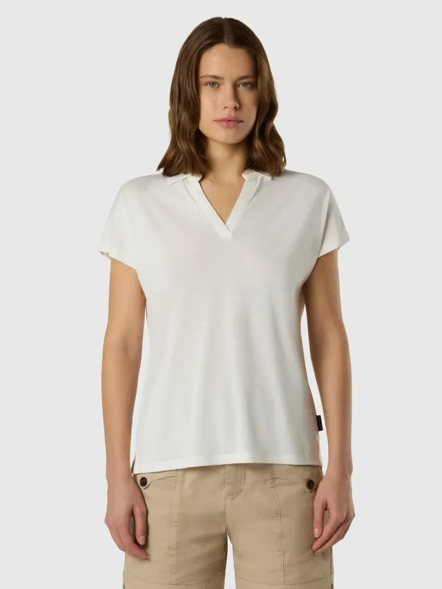 North Sails Slub polo jersey sans boutons