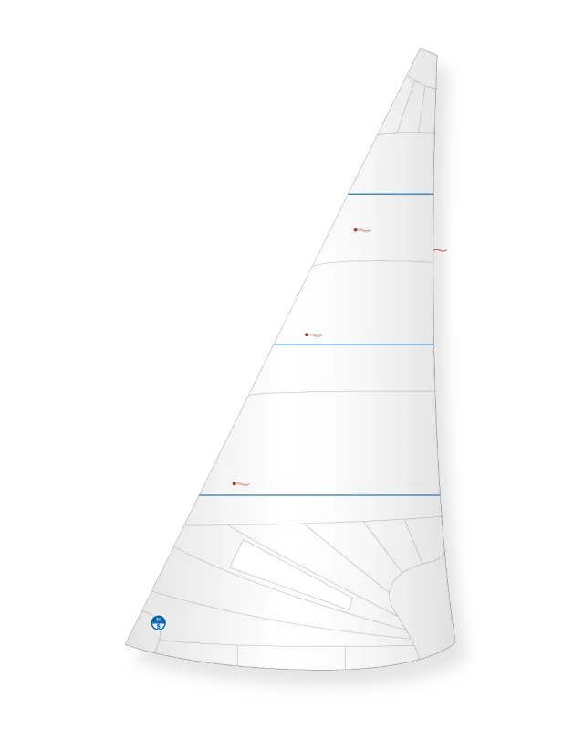 North Sails Salcombe Yawl JZ-4 foc puissant