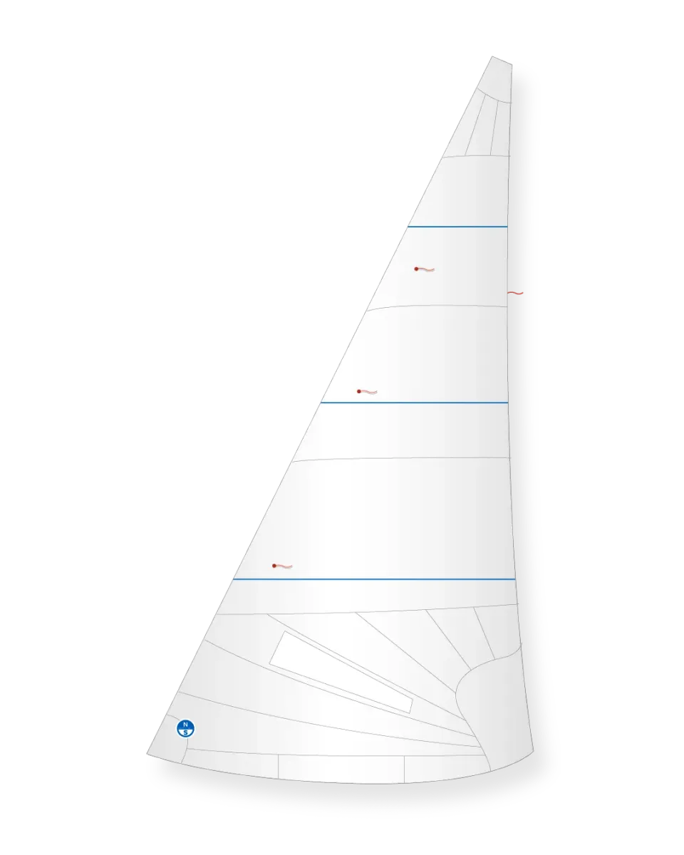 North Sails Salcombe Yawl JZ-4 foc puissant