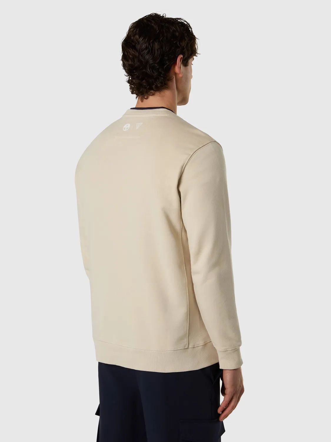 North Sails Guess sweat col rond homme bleu marine régulier