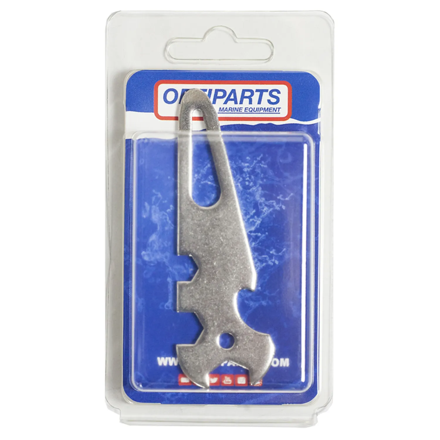 Optiparts EX2780 clé de manille inox 10 cm