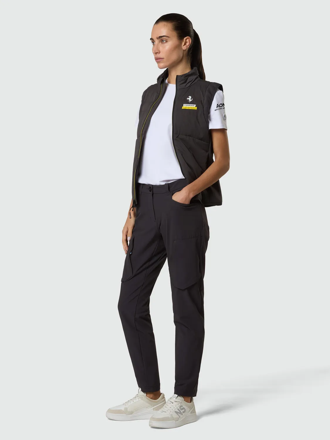 North Sails Ferrari Hypersail gilet Hybrid Phantom femme