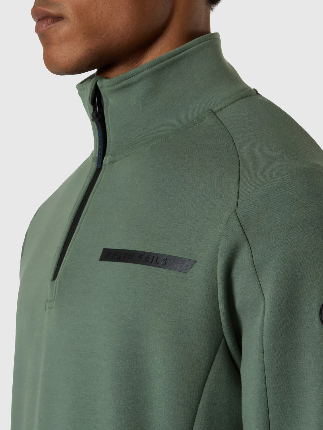 North Sails Scuba sweat half-zip recyclé