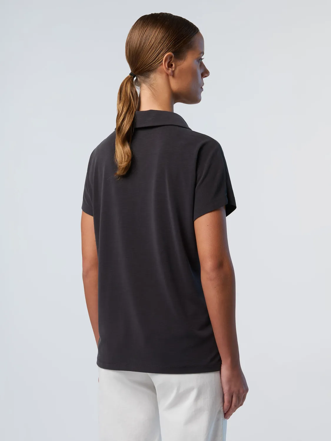 North Sails polo col V modal stretch respirant
