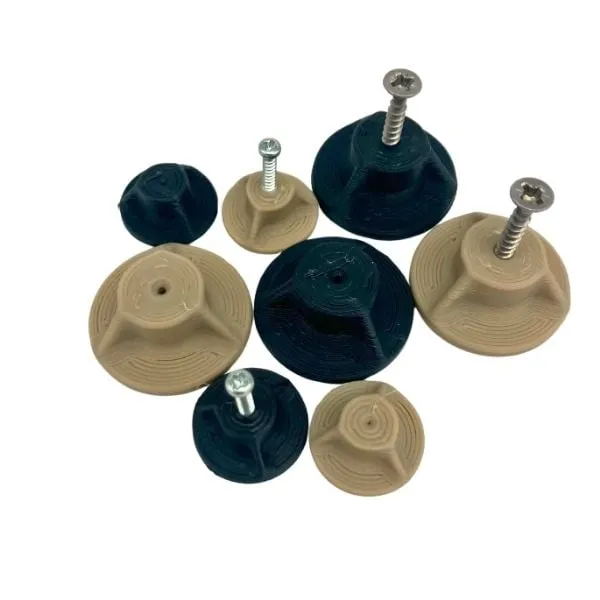 Ino Padeye à coller plastique insert M3 M4