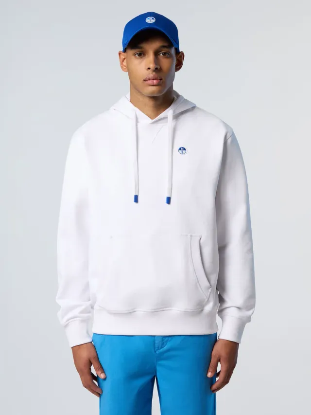 North Sails hoodie patch coton bio