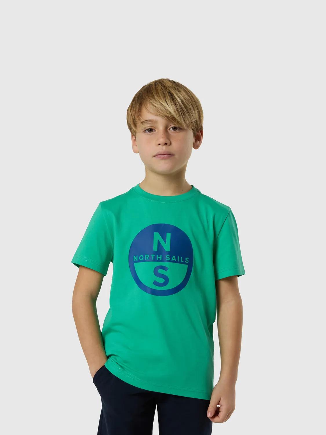 North Sails t-shirt maxi logo jersey coton bio