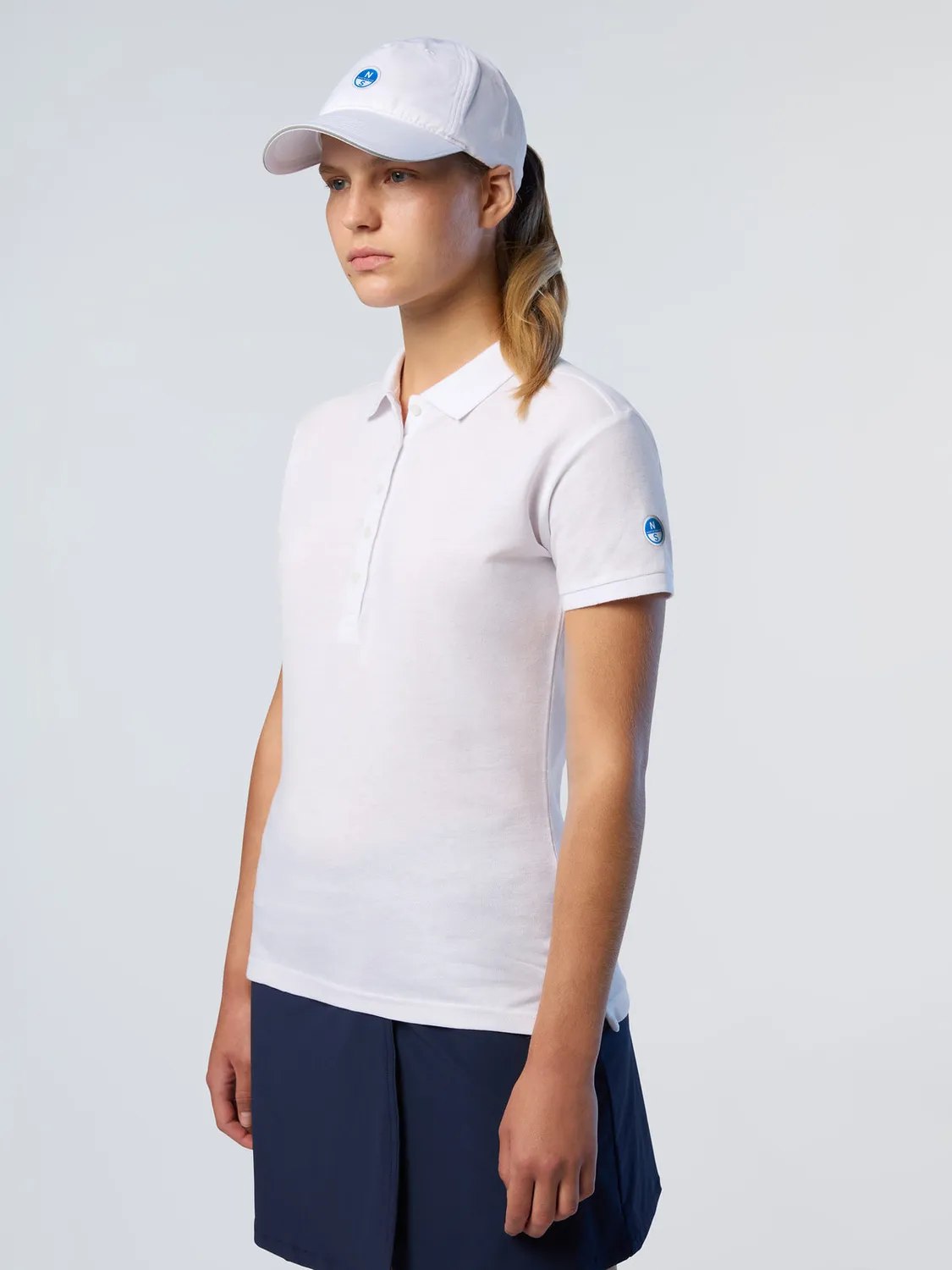 North Sails Piqué Polo coton stretch poitrine unie