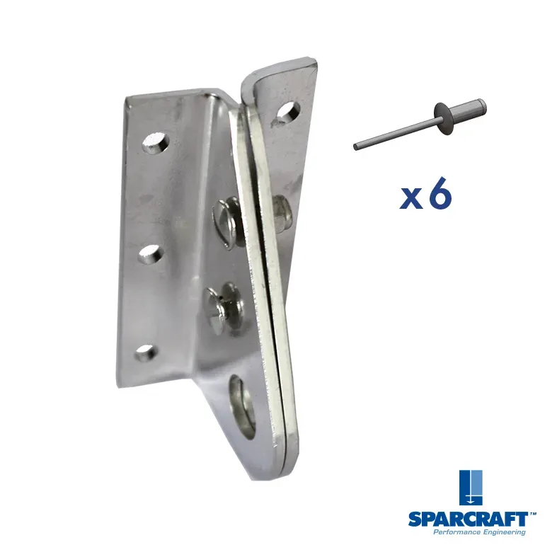 Sparcraft fixation étai intérieur inox câbles Ø6-7
