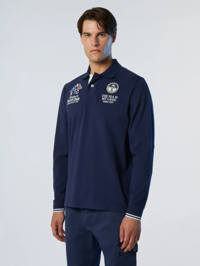 North Sails polo archive manches longues coton bio