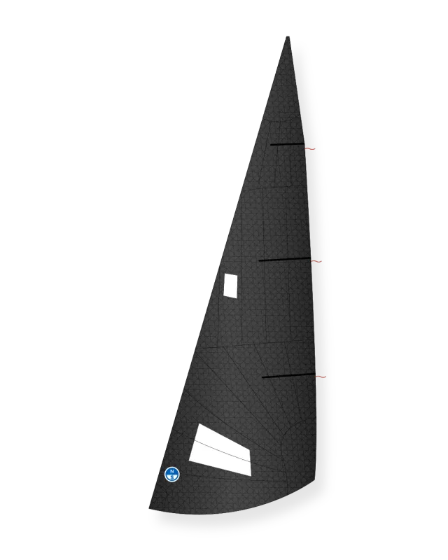 North Sails Inland 20 Scow foc polyester laminate