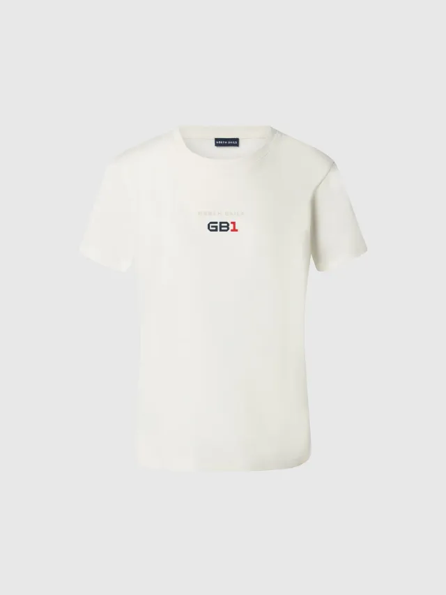 North Sails GB1 T-shirt graphic marshmallow femme