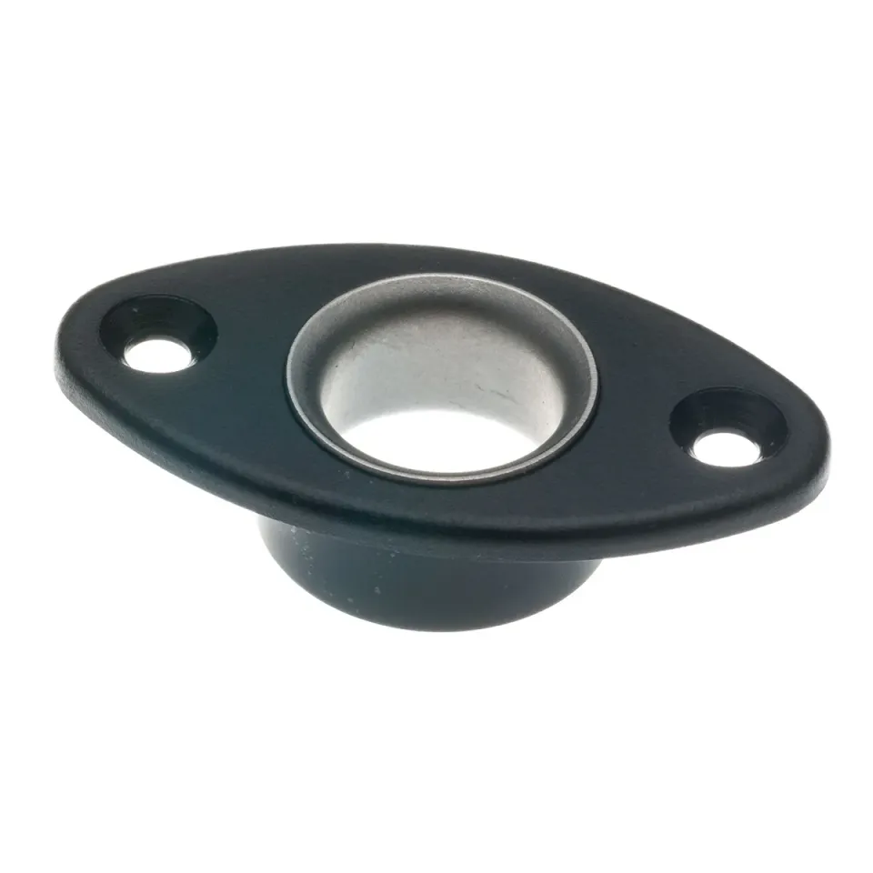 RWO R3134 passe-pont noir 14 mm lot de 2