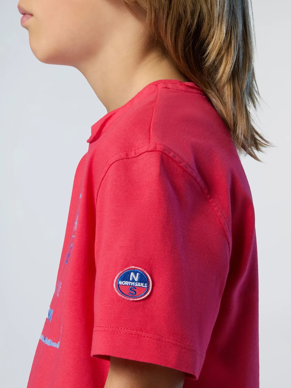 North Sails Beach Print t-shirt enfant coton bio