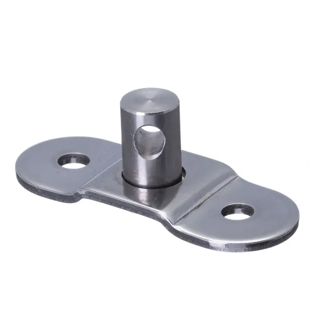 RWO R1860 Base émerillon inox oblong 2 fixations