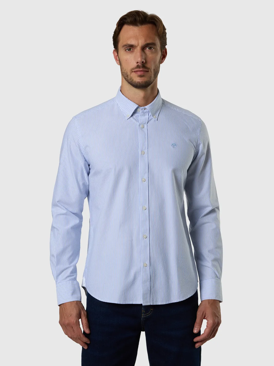 North Sails chemise oxford rayée homme