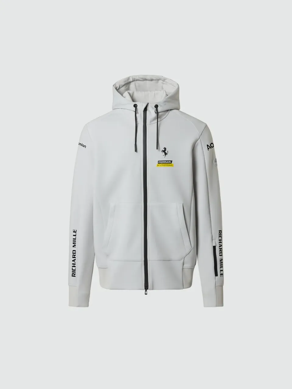 North Sails Ferrari Hypersail sweat zippé gris violet