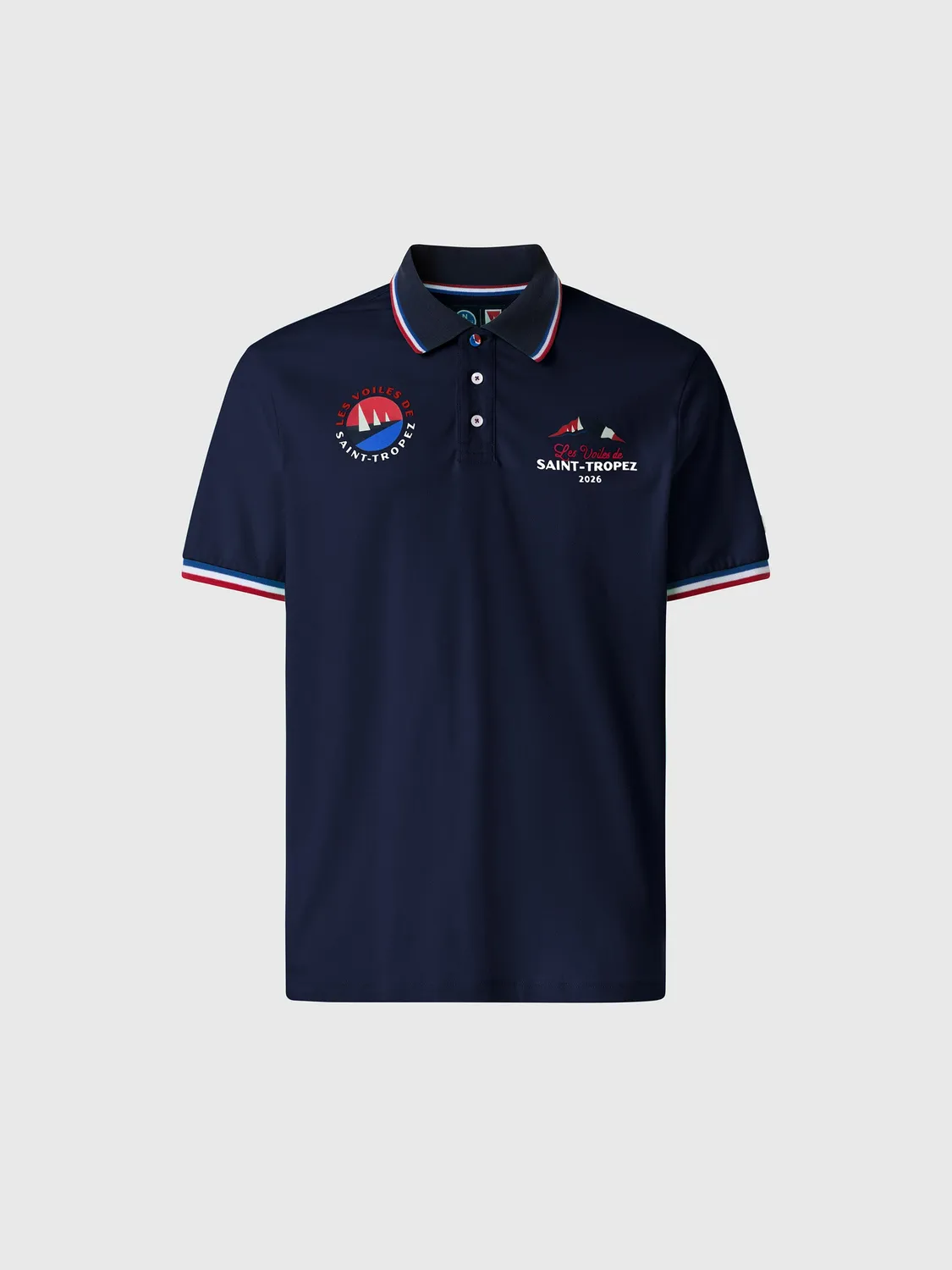 North Sails Saint-Tropez polo homme blanc regular