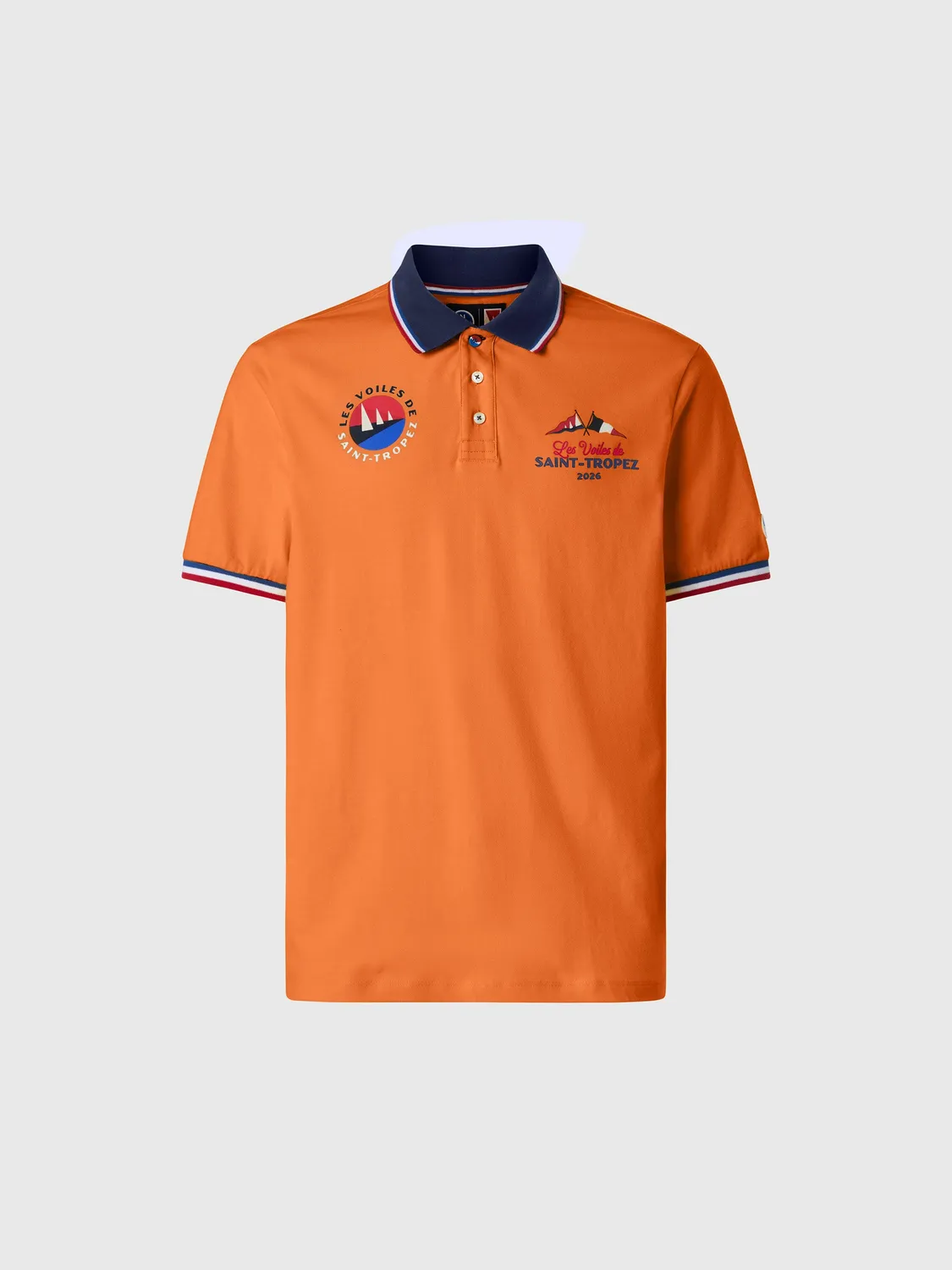 North Sails Saint-Tropez polo homme blanc regular