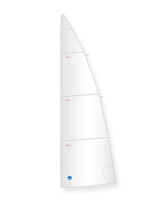 North Sails Salcombe Yawl Mi-4 voile d'artimon plate