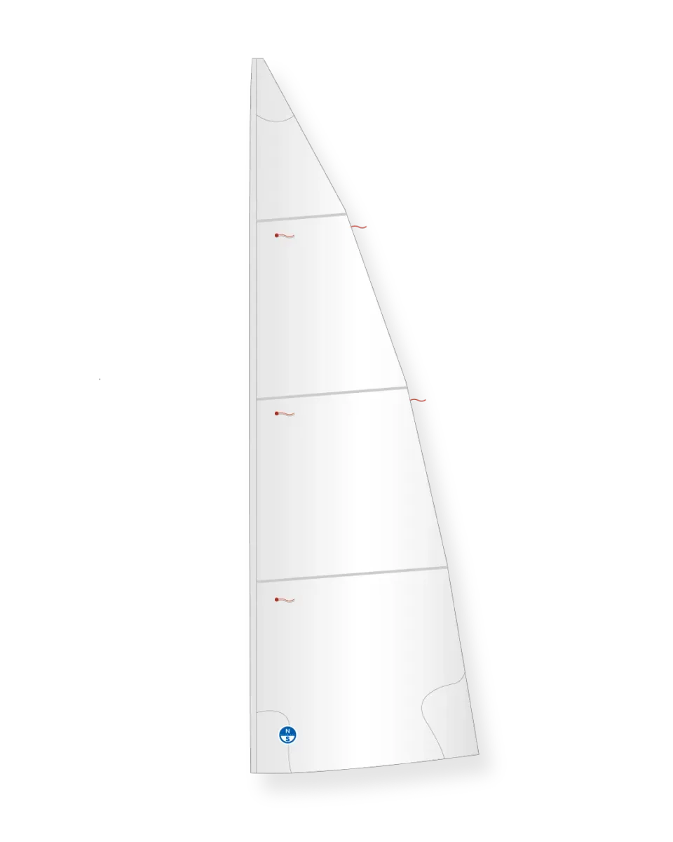 North Sails Salcombe Yawl Mi-4 voile d'artimon plate