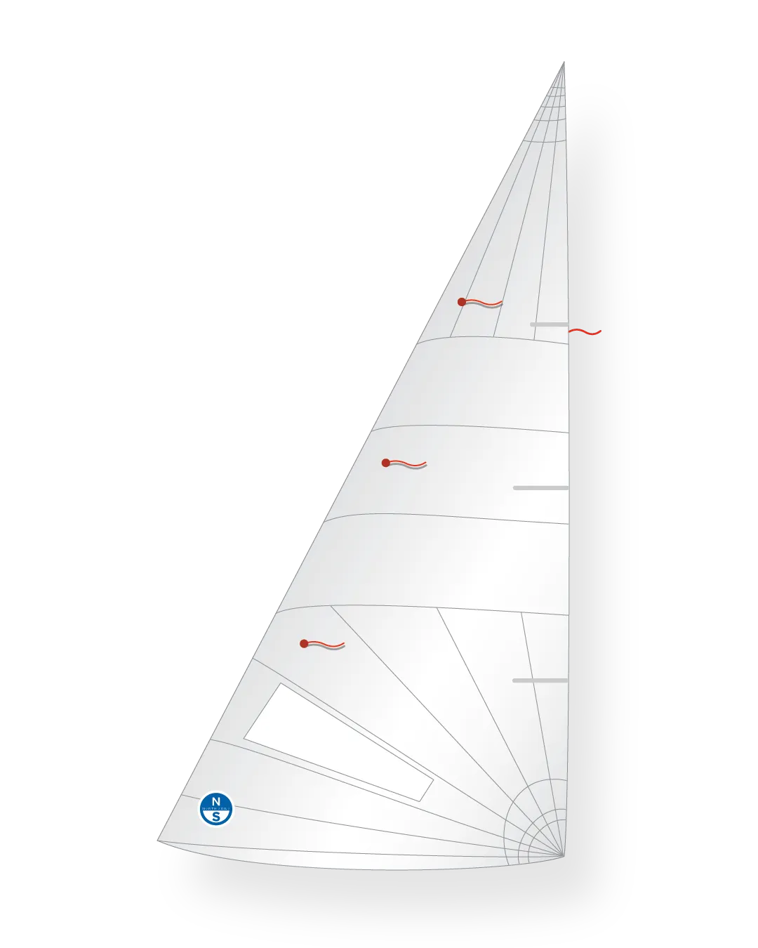 North Sails 470 S27-B7 foc régate dériveur