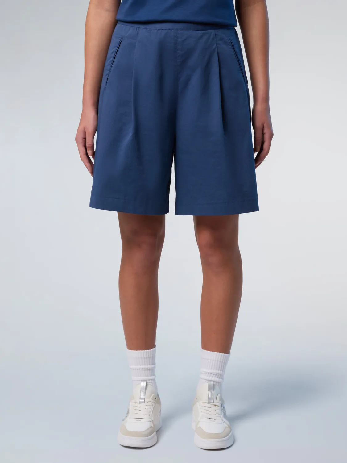 North Sails SeaCell short plissé coton bio femme