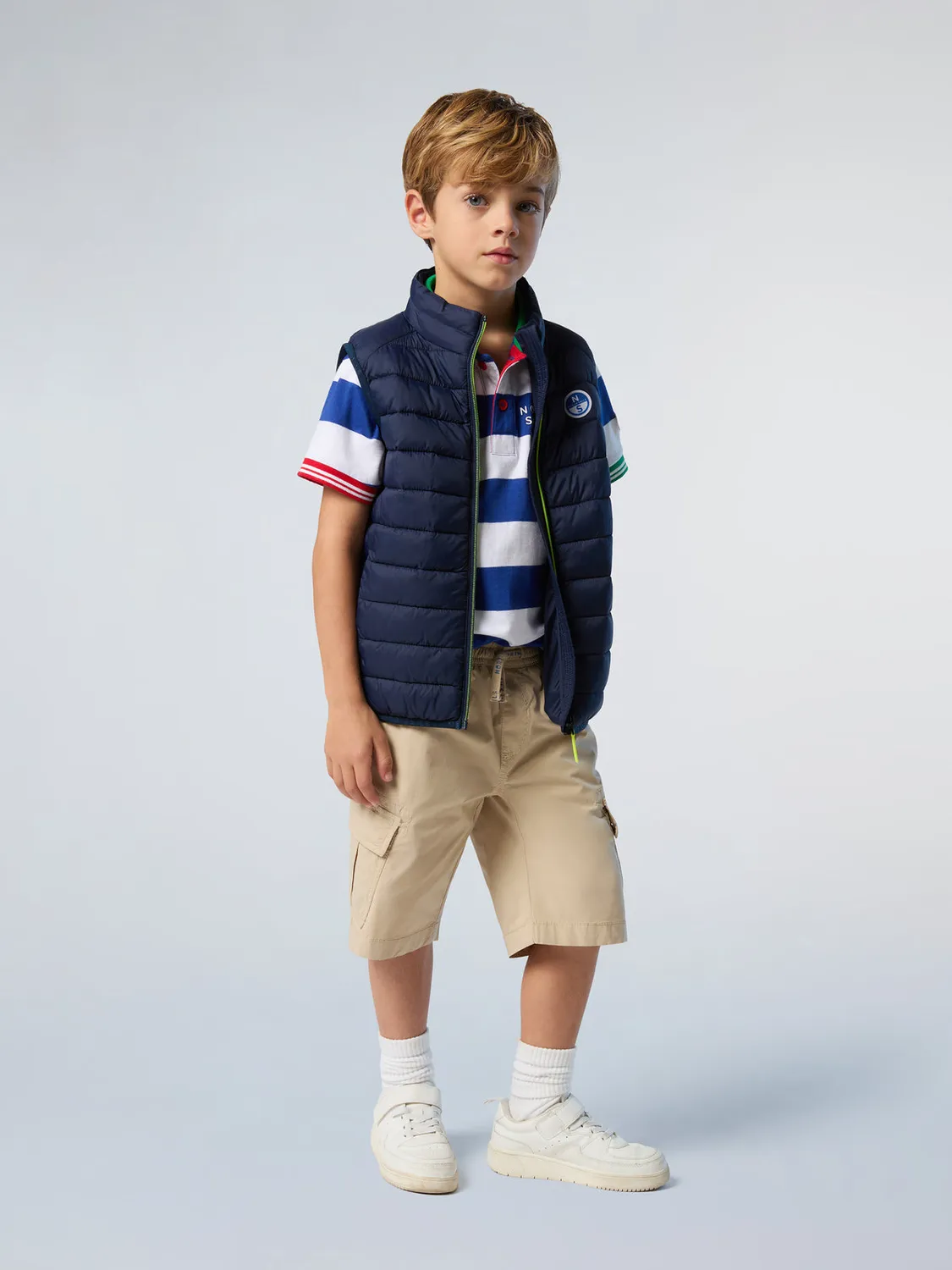 North Sails Poplin Short Cargo Coton Bio Élastique