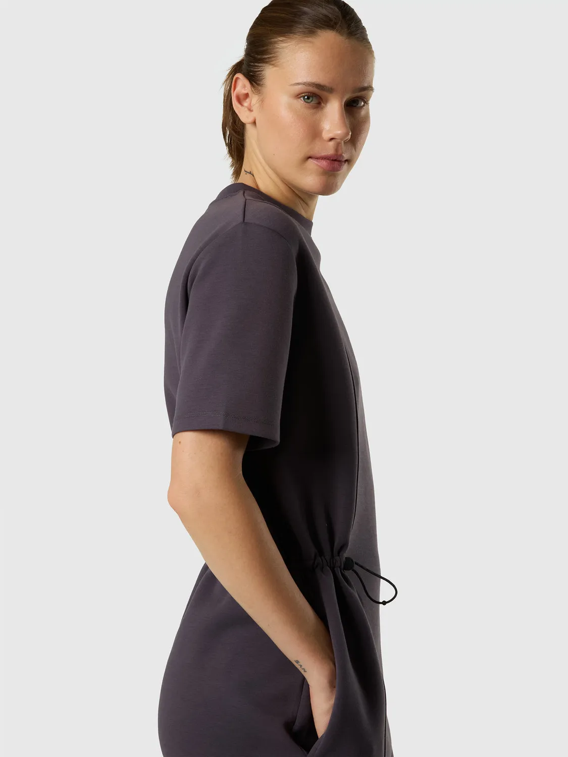 North Sails robe interlock cordon poches fibres recyclées