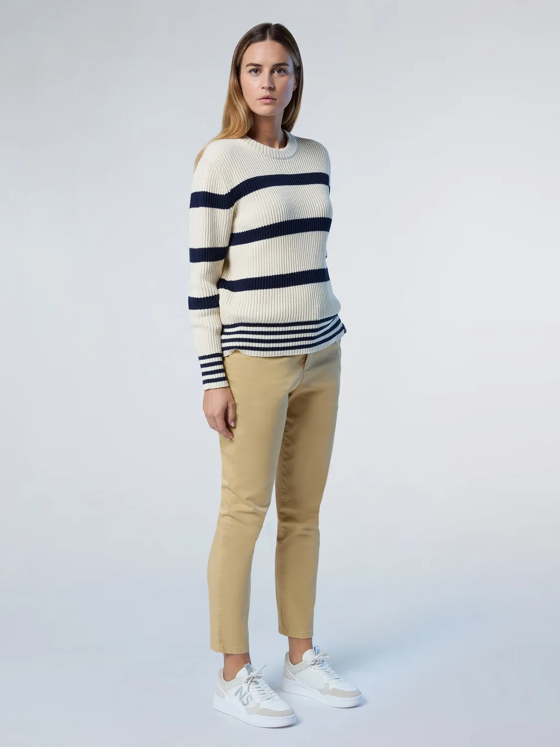North Sails Chino gabardine stretch femme slim