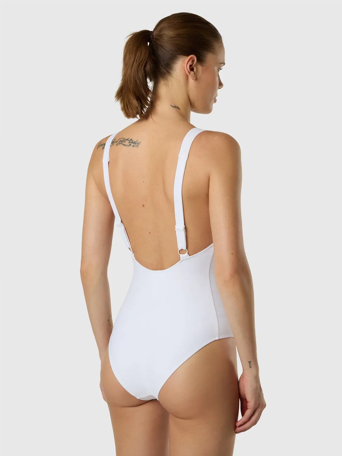 North Sails Retro maillot de bain sport crème