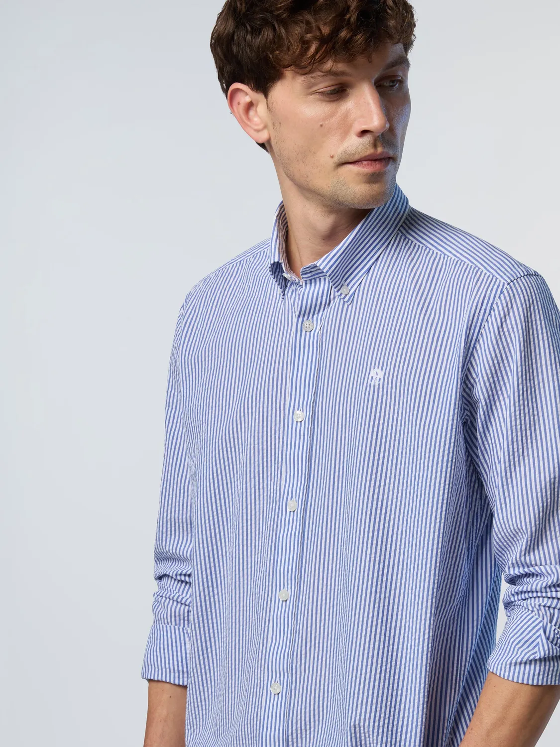 North Sails Chemise rayée seersucker homme Combo 2 regular