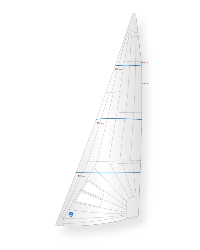 North Sails Star J-116 Full Radial foc régate eau plate
