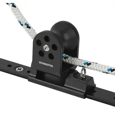 Sea Sure 32-77 chariot double écoute rail 25mm noir