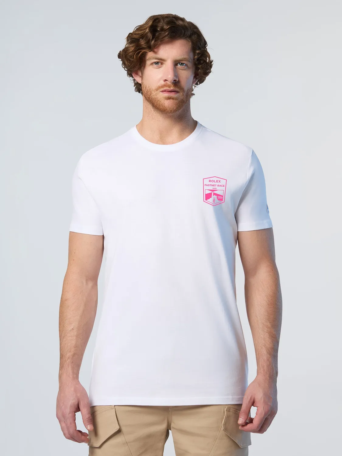 North Sails Rolex Fastnet 2025 t-shirt homme blanc