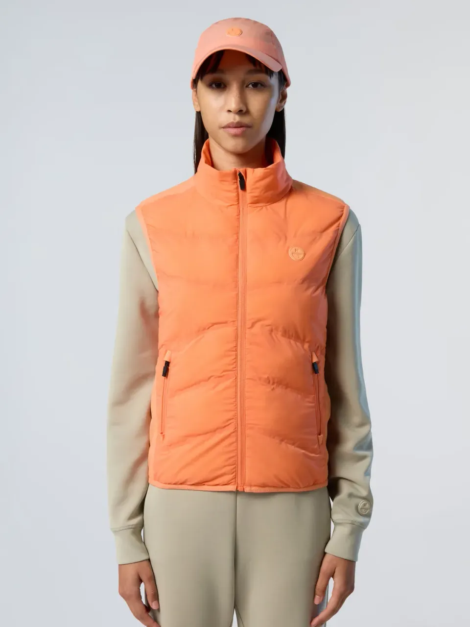 North Sails Hybrid gilet sans manches ripstop matelassé