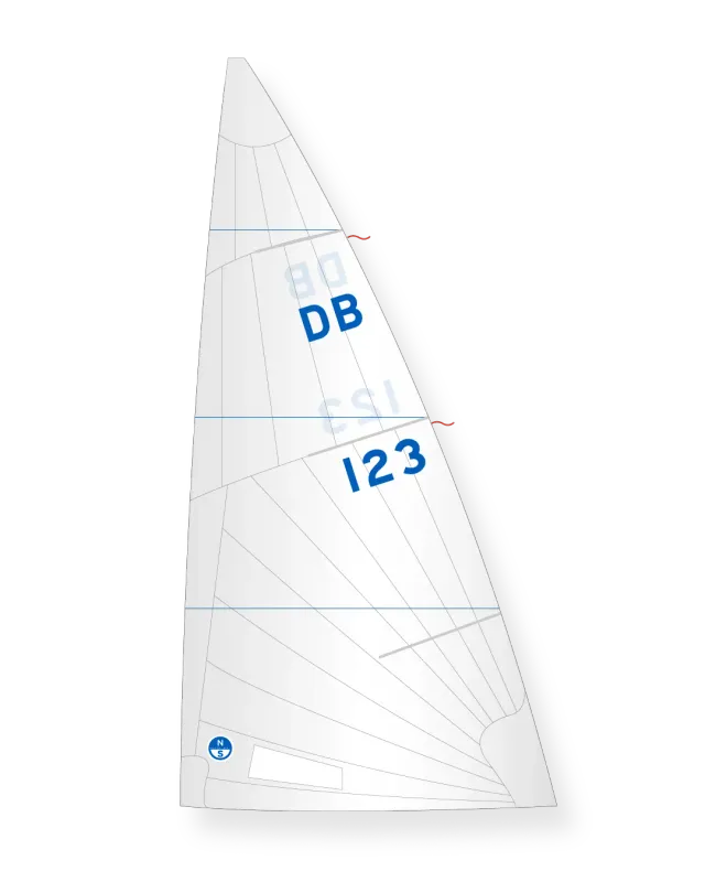 North Sails M-4 grand-voile Dayboat bi-radiale