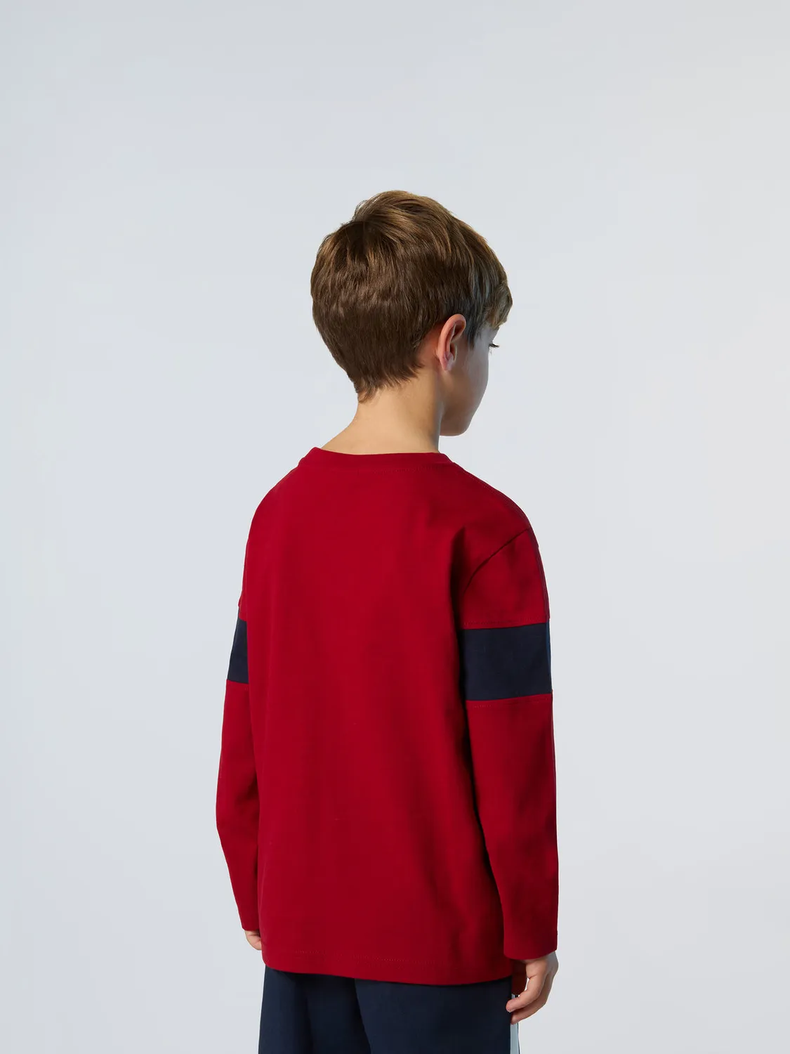 North Sails t-shirt manches longues enfant coton recyclé