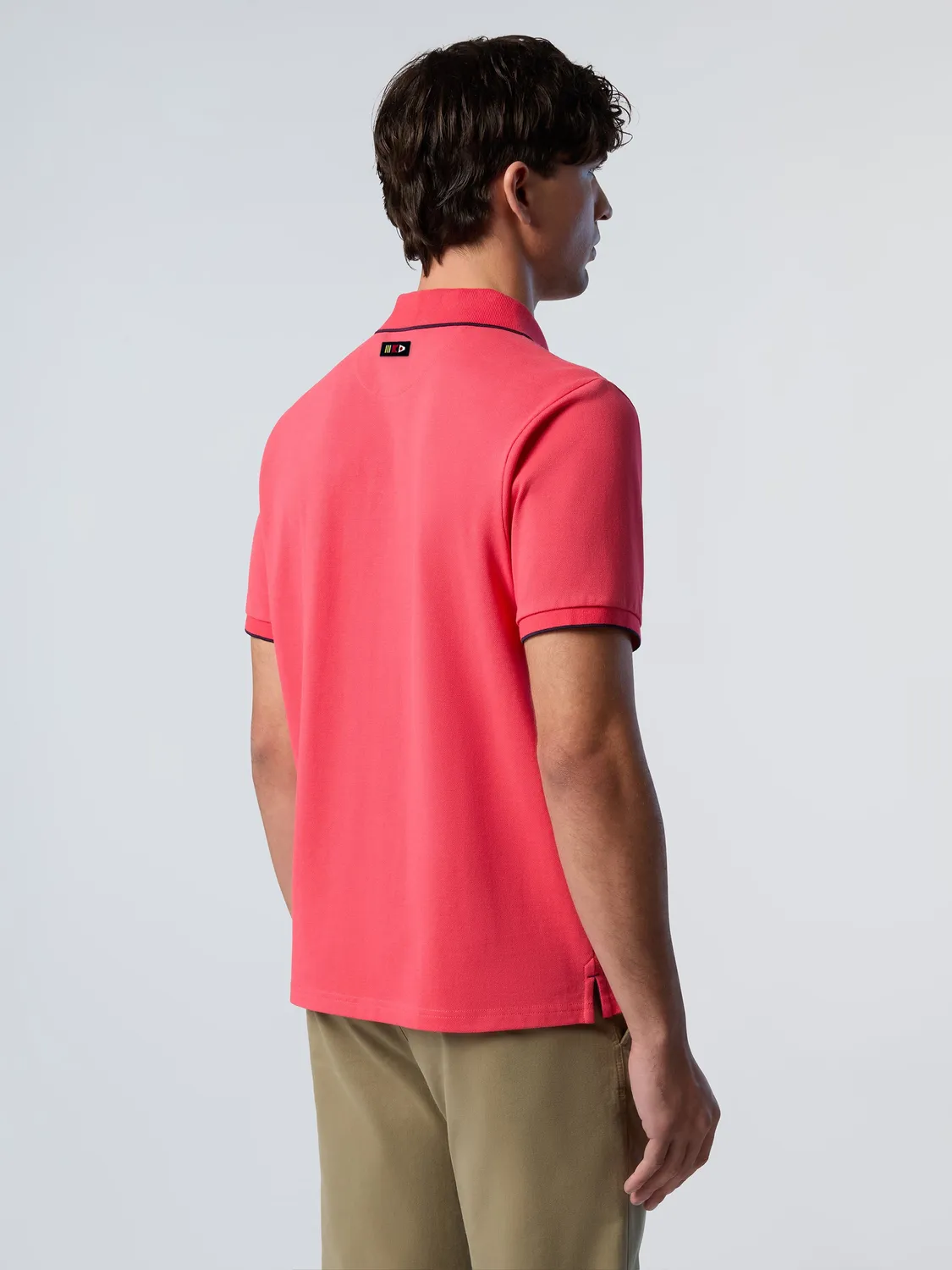 North Sails GB1 polo contrasté geranium homme