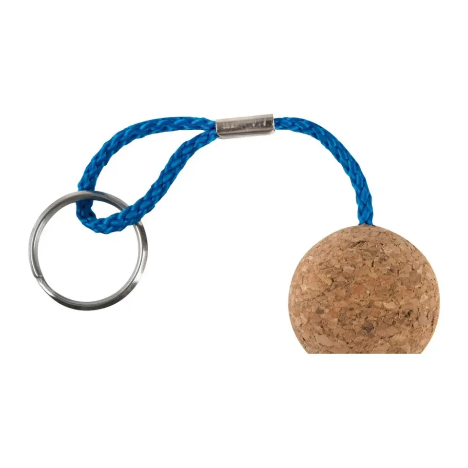 Easysea porte-clés flottant liège boule 35 mm lot 10