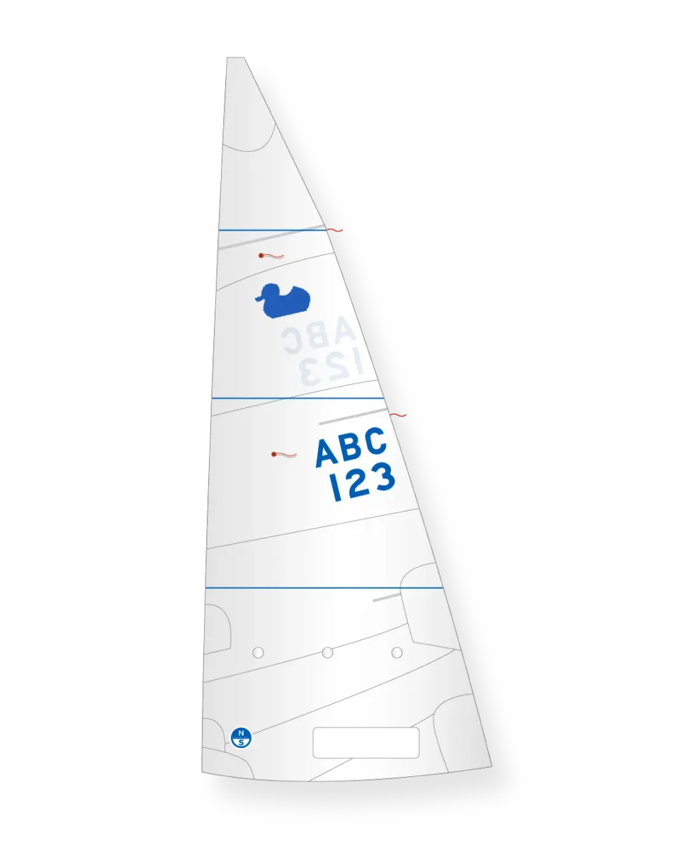 North Sails Andunge MW-2R grand-voile dacron 1 ris