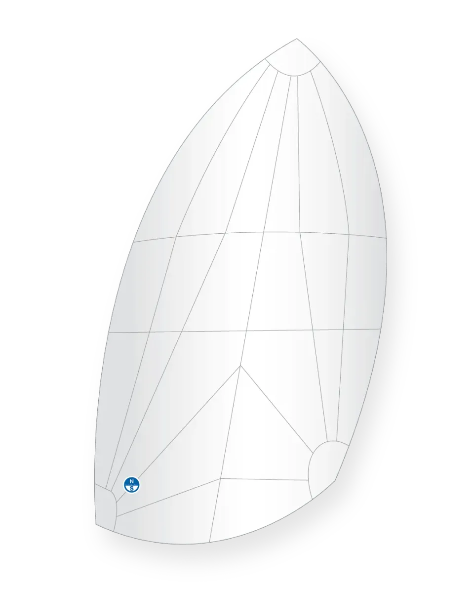 North Sails International 110 voile asymétrique