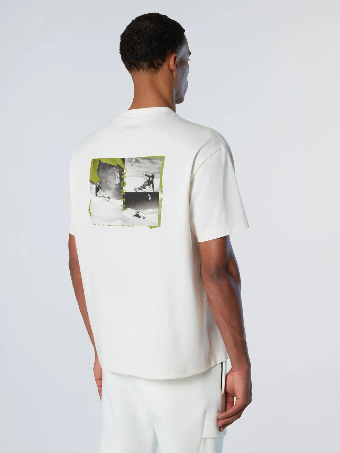 North Sails T-shirt imprimé graphique coton bio