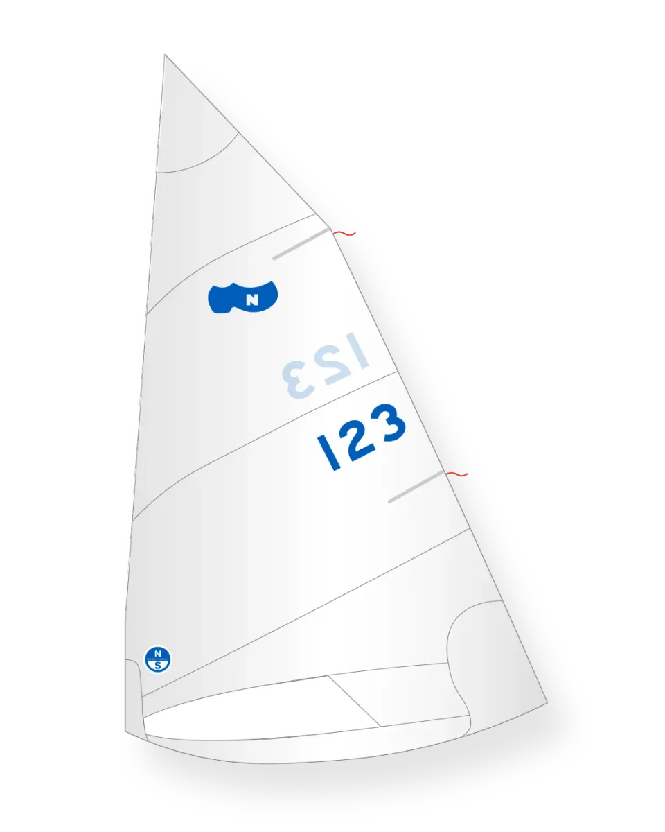 North Sails Sabot Naples T5 grand-voile enfant léger