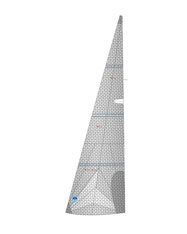 North Sails Tornado TJ-4 foc voile polyvalente