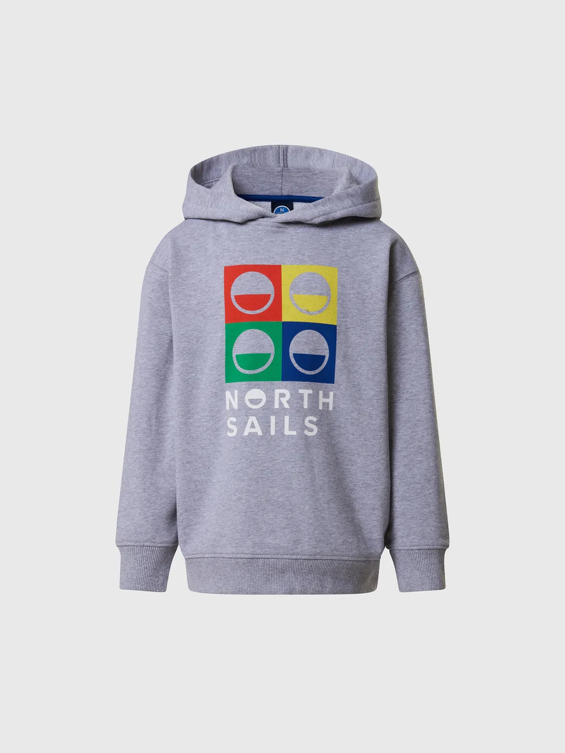North Sails hoodie maxi logo enfant coton bio