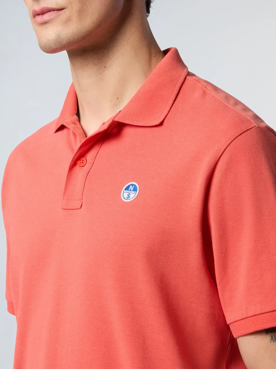 North Sails polo coton bio patch logo homme