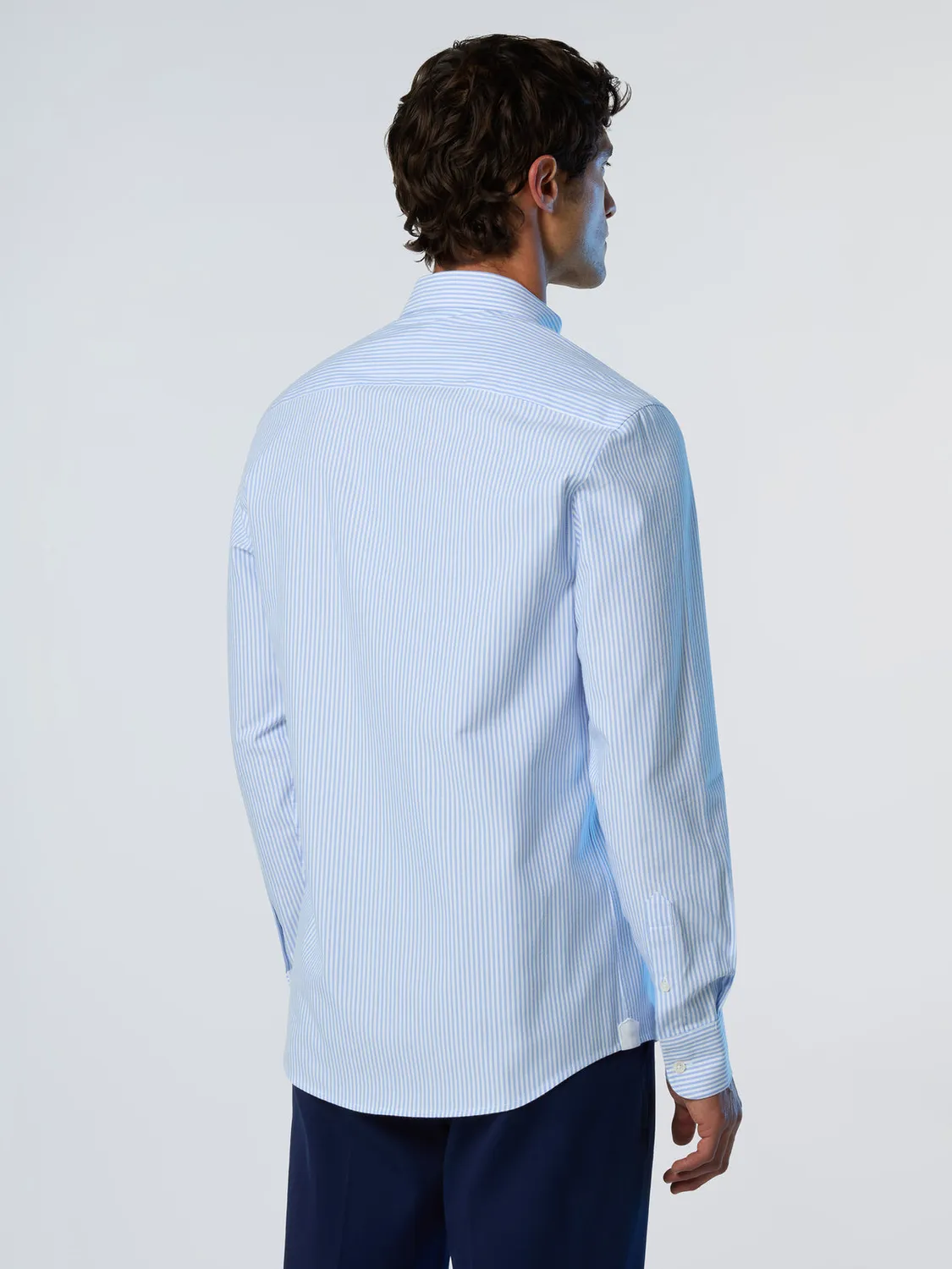 North Sails Oxford chemise rayée coton bio