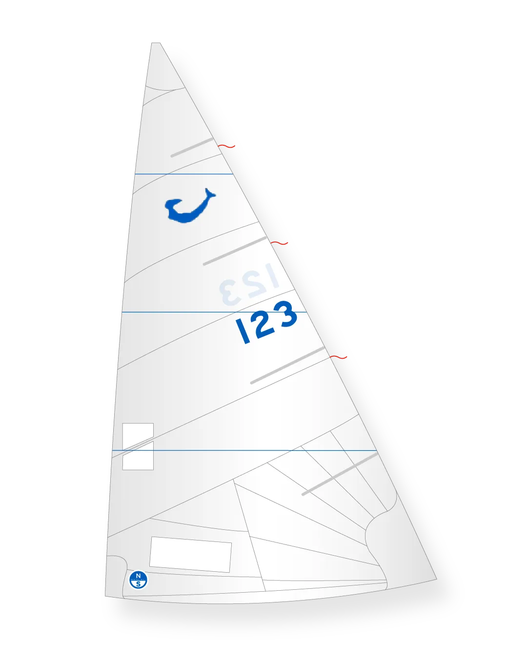 North Sails Mermaid DMM-1 grand-voile polyvalente